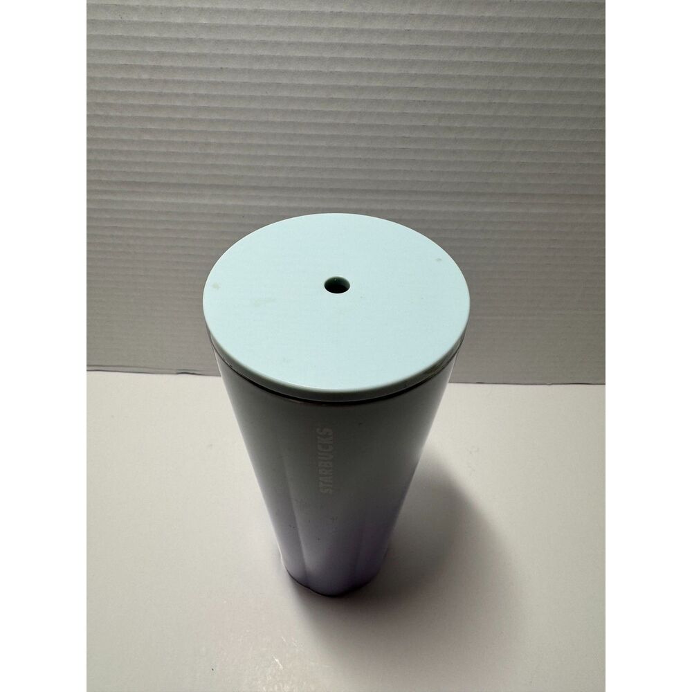 Starbucks 2020 Lilac Purple Mint Ombre Stainless Steel Venti Tumbler 24oz